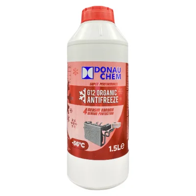 Donauchem -56 °C G12 Organic Red Antifreeze 1.5 litre