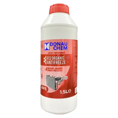 Donauchem -74°C G12 Organic Red Antifreeze 1.5 litre