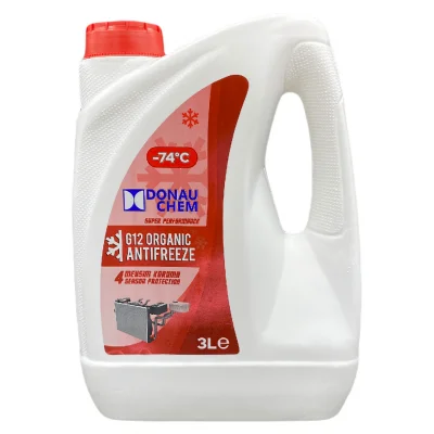 Donauchem -74°C G12 Organic Red Antifreeze 3 litre